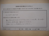 早期にスポーツへ復帰することができました Ｉ様 女性 45才 パート